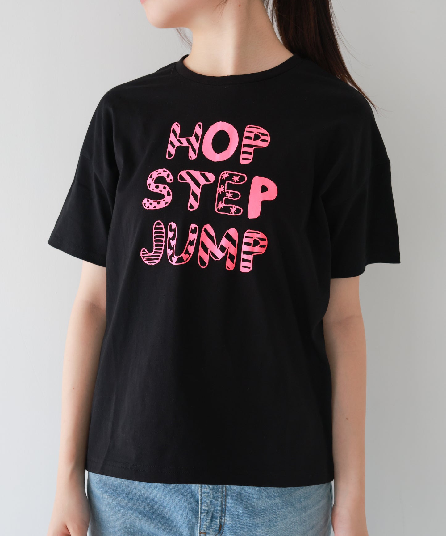ホップステップジャンプTシャツ ladies