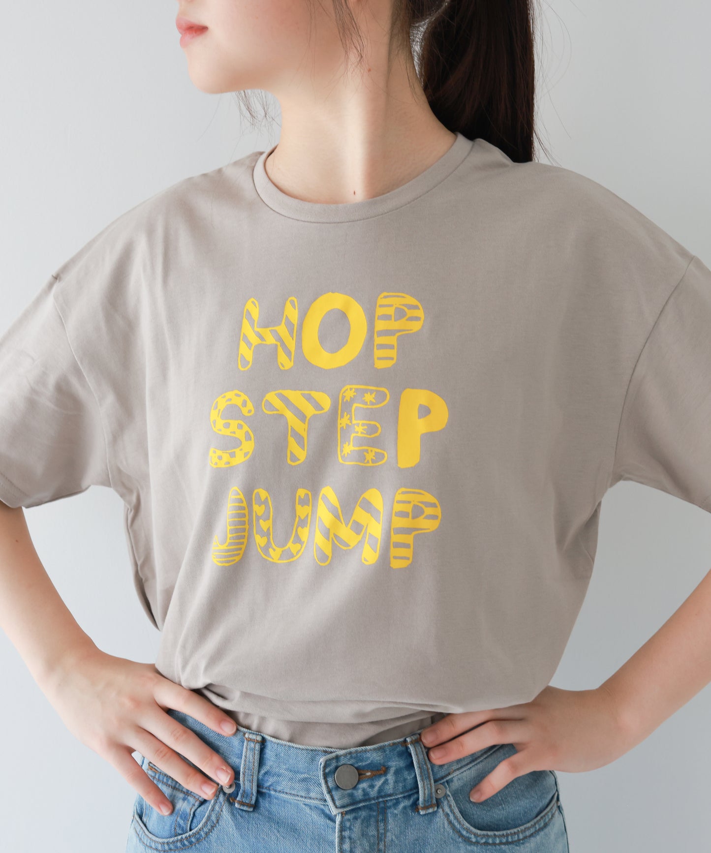 ホップステップジャンプTシャツ ladies