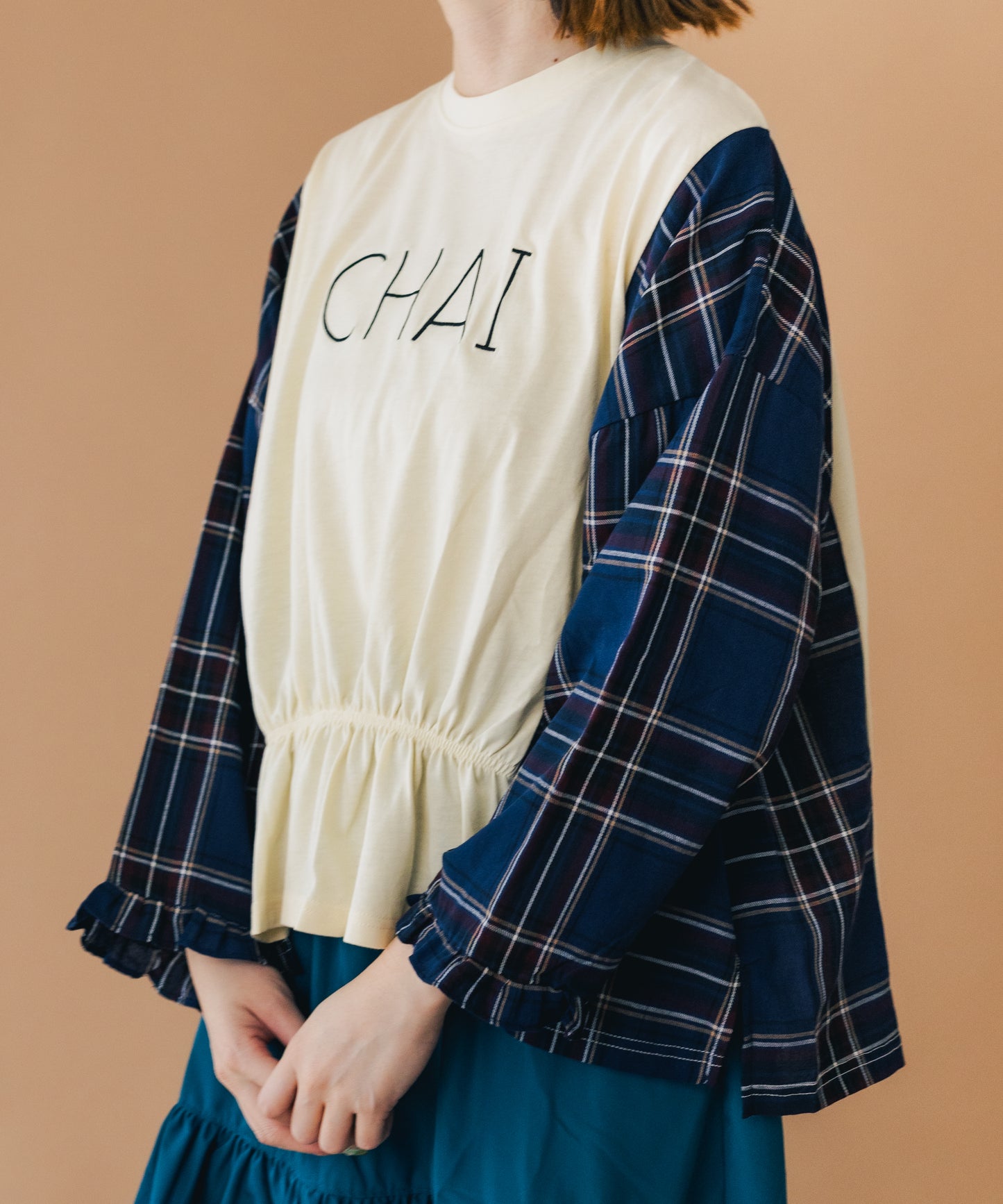 CHAI刺繍プルオーバー ladies