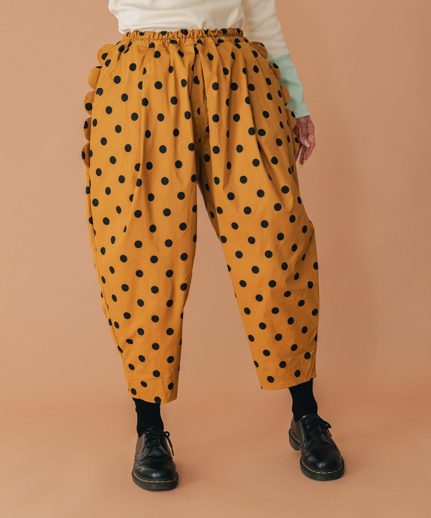 スカラップドットパンツ ladies