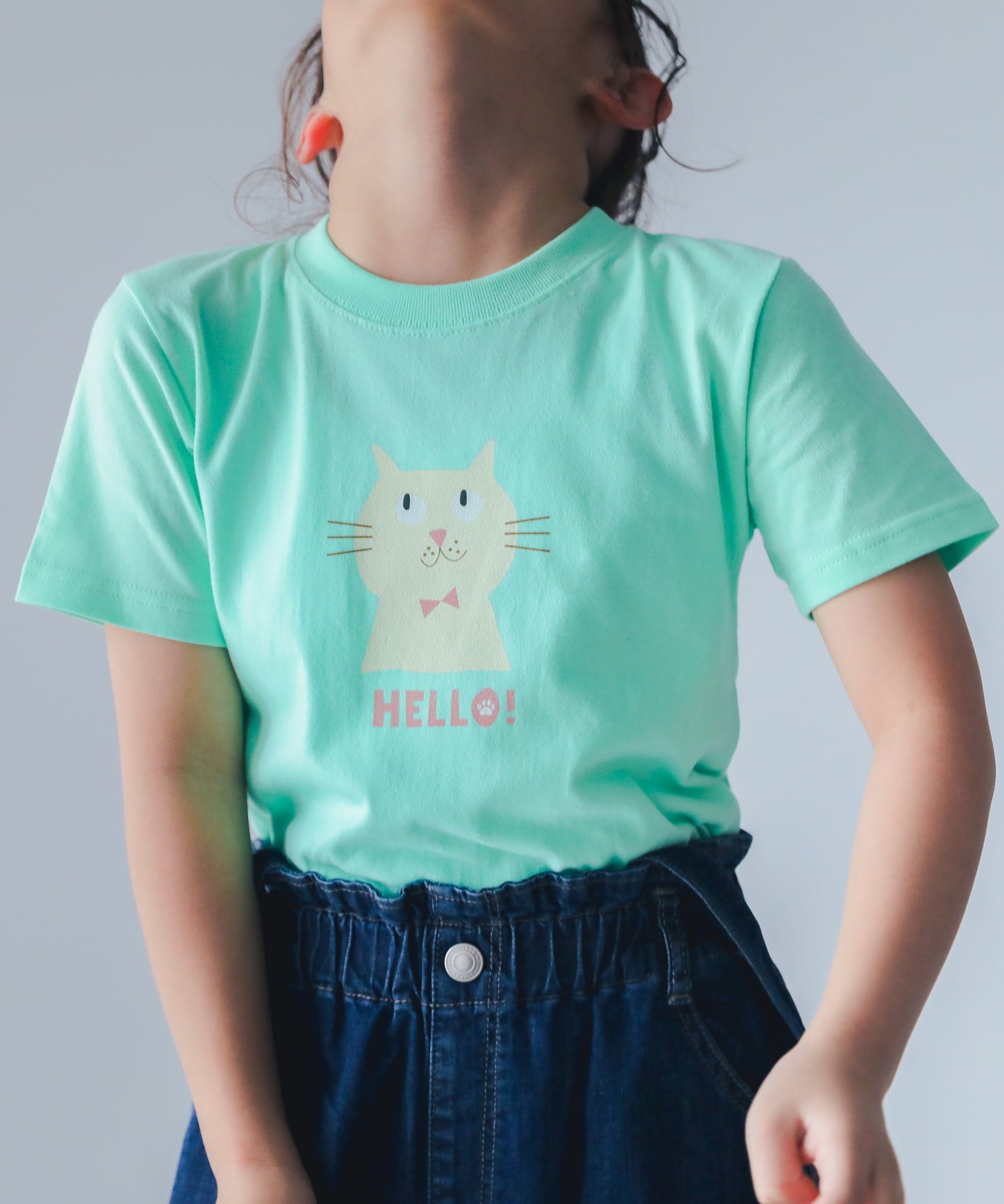 HELLOにゃんこTシャツ