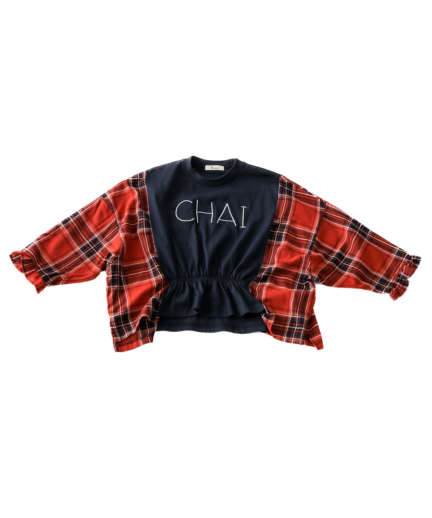 CHAI刺繍プルオーバー