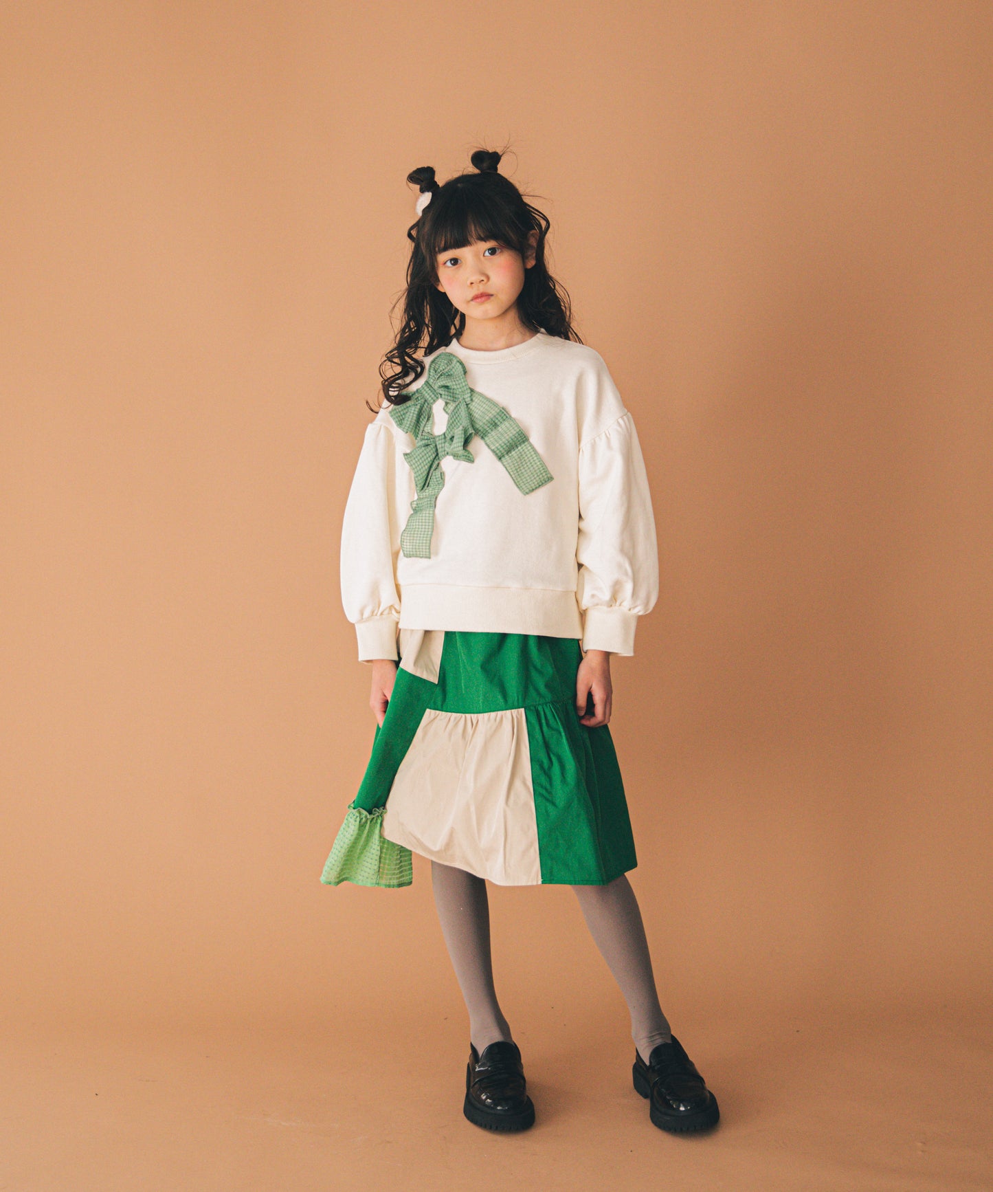 チェックリボントレーナー