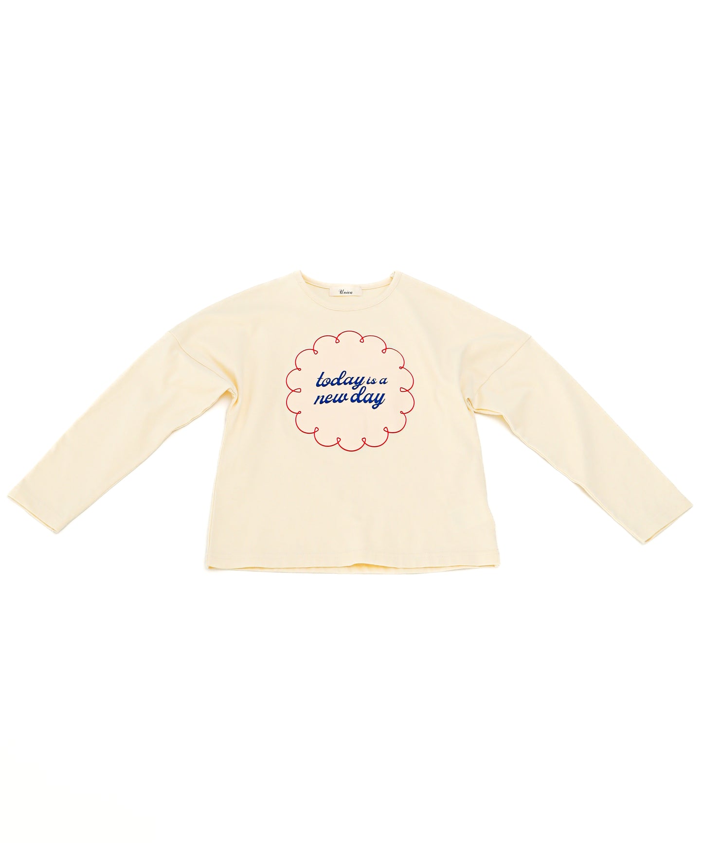 フラワーサークルロンT ladies
