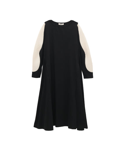 うねうねスリーブワンピース  [243-0106-1]