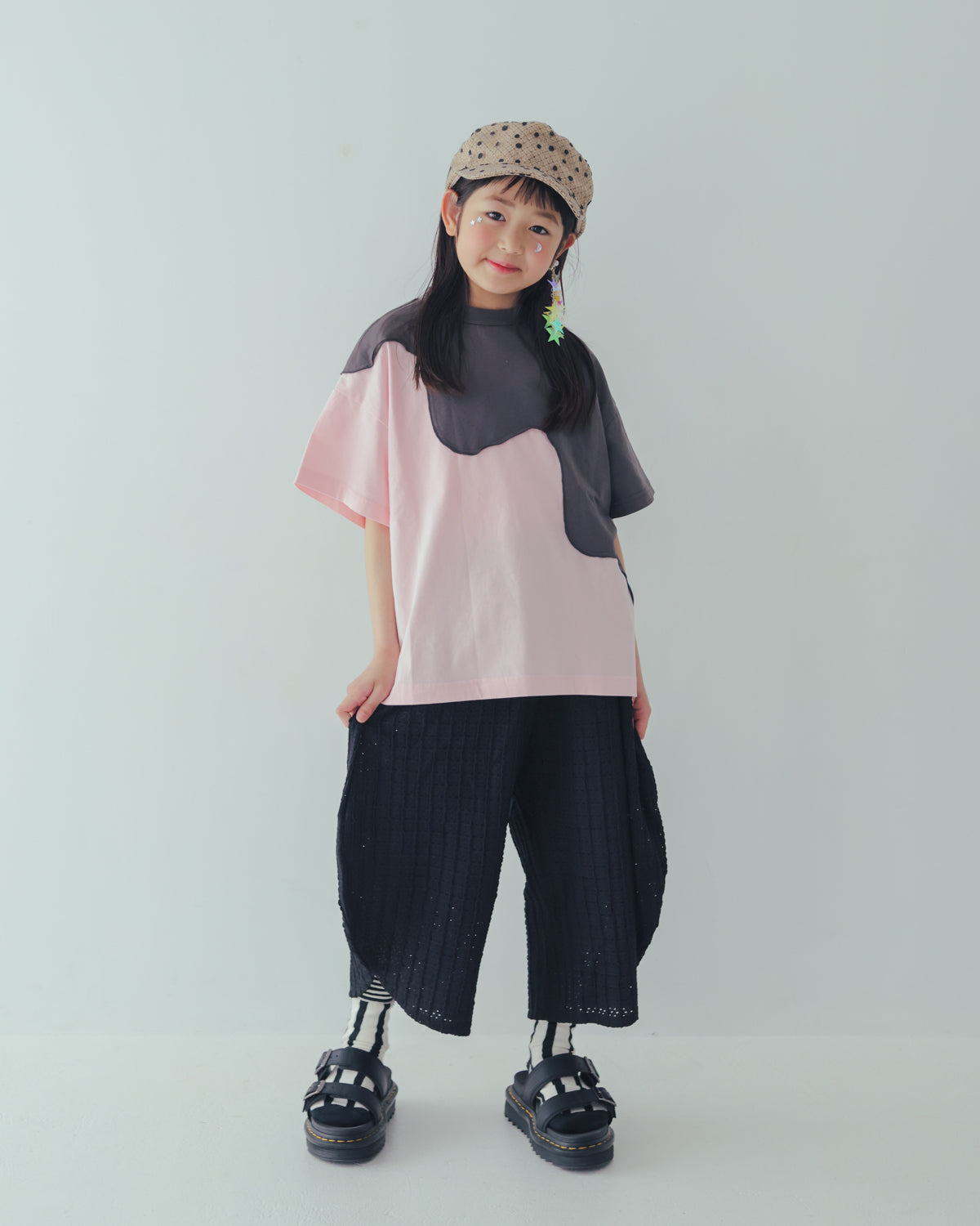 twoピースバイカラーTシャツ [162-1405-1]