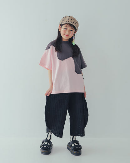 twoピースバイカラーTシャツ [162-1405-1]