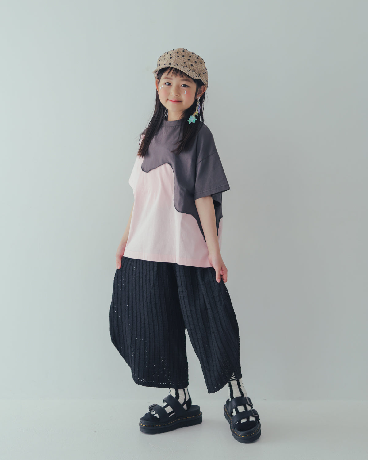 twoピースバイカラーTシャツ [162-1405-1]