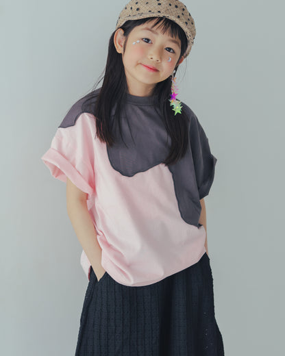 twoピースバイカラーTシャツ [162-1405-1]