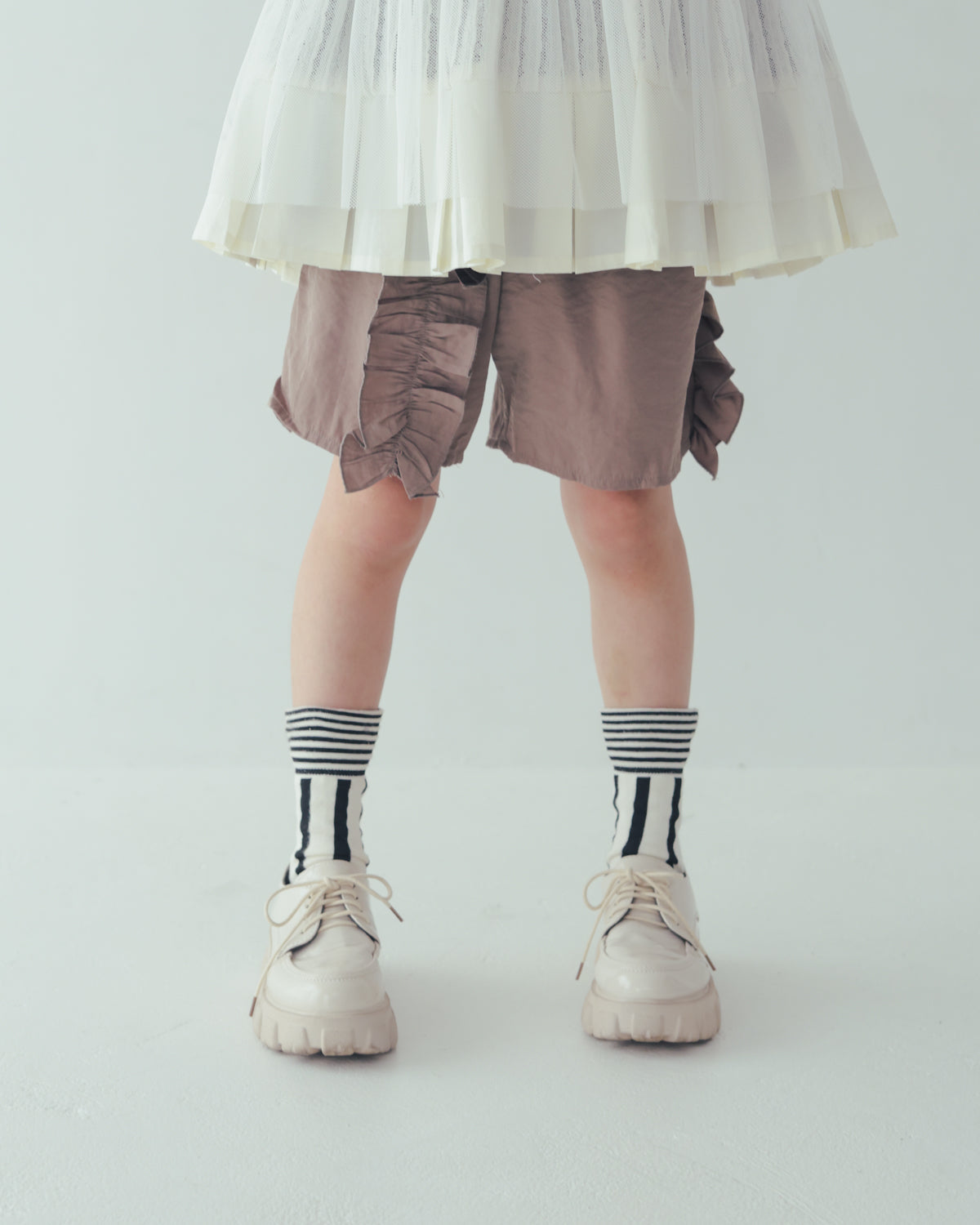 フリルショートパンツ　[251-1002-1]