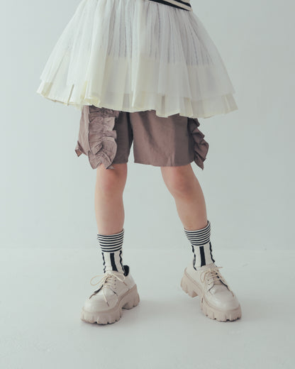 フリルショートパンツ　[251-1002-1]