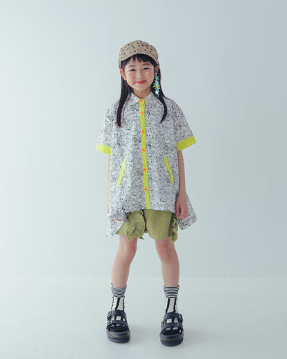 フリルショートパンツ　[251-1002-1]