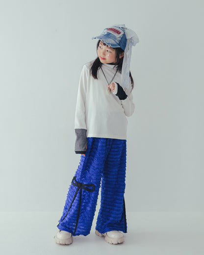 モノトーンフィンガーハイネックtee[362-1407-1]