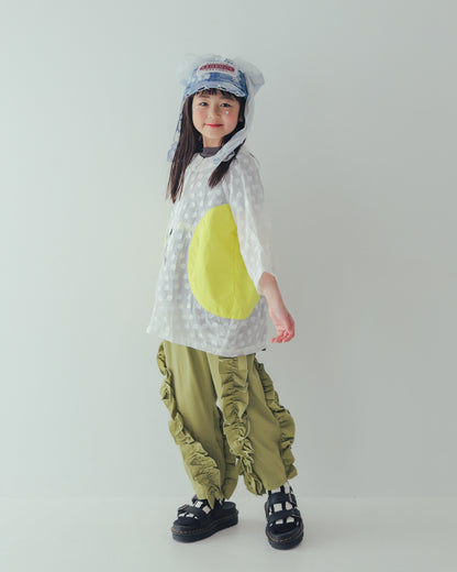 アシメフリルパンツ  [251-0905-1]