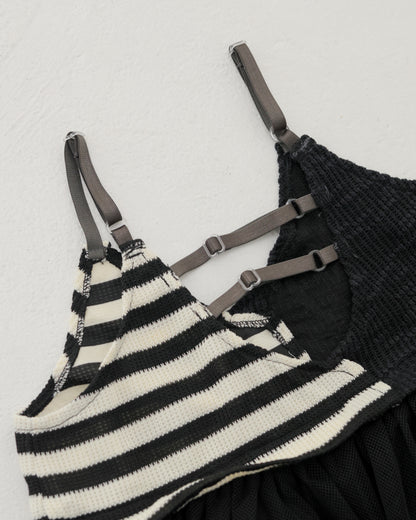 モノトーンキャミビスチェ [162-0302-1]