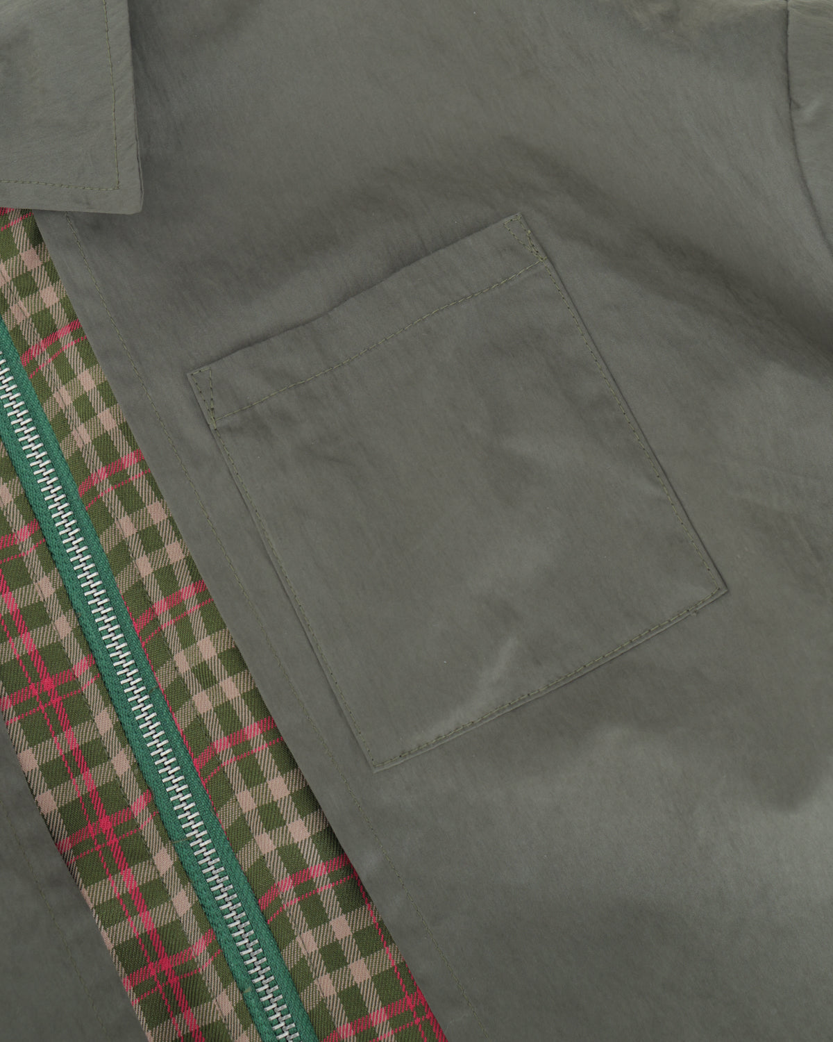 チェックストームフラップジャケット ladies    [352-0501-2]