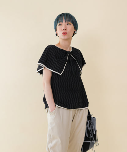 ビックカラーブラウス ladies  [251-0606-2]