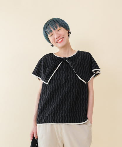 ビックカラーブラウス ladies  [251-0606-2]