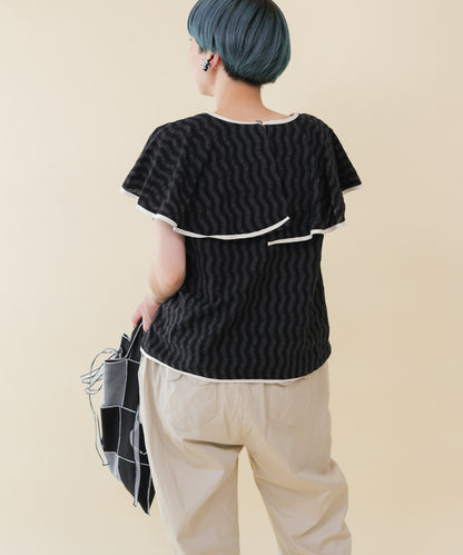 ビックカラーブラウス ladies  [251-0606-2]