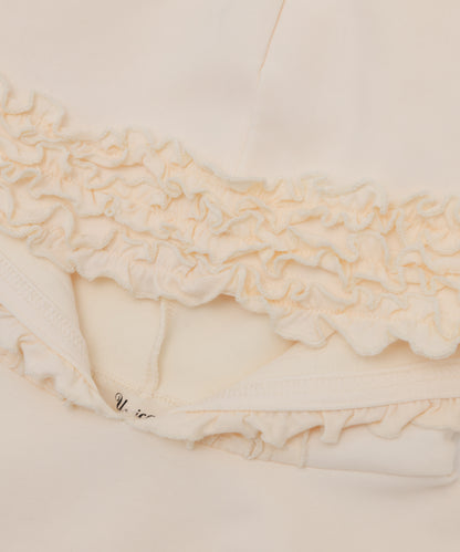 ヘムフリルフーディパイピングトレーナー　[243-0704-1]