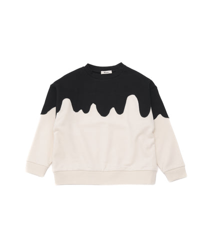 ウェービーバイカラートレーナー　[243-0706-1]