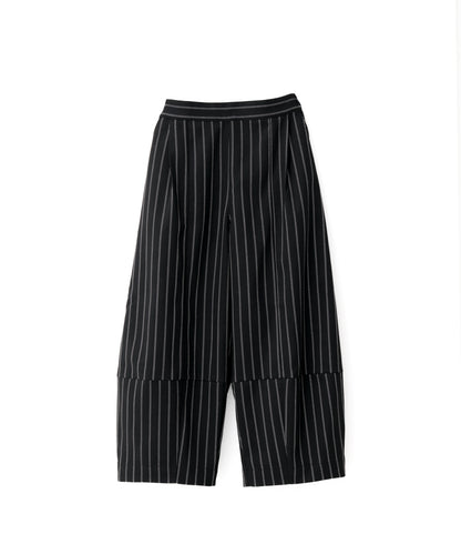 ピンストライプランタンパンツ  ladies [243-0908-2]
