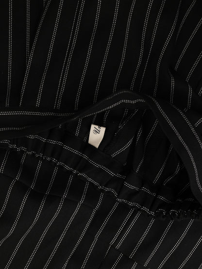 ピンストライプランタンパンツ  ladies [243-0908-2]