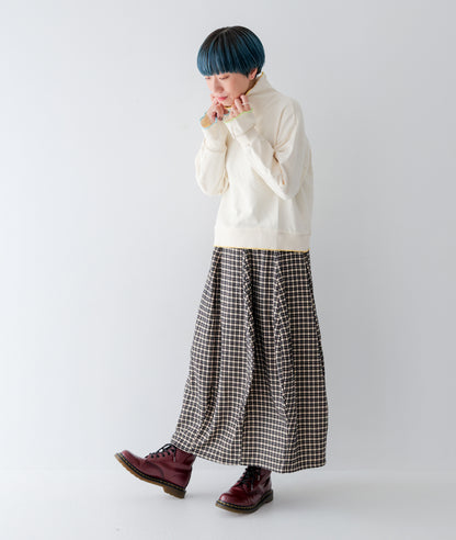 ウェーブドレーピングスカート ladies [243-1101-2]