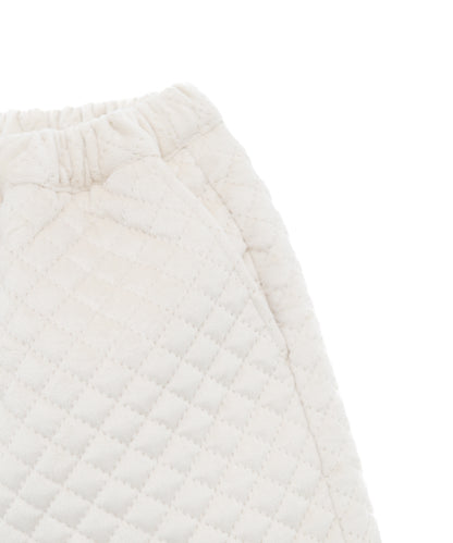 キルティングショートパンツ  ladies [243-1002-2]