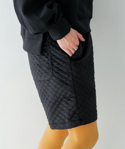 キルティングショートパンツ  ladies [243-1002-2]