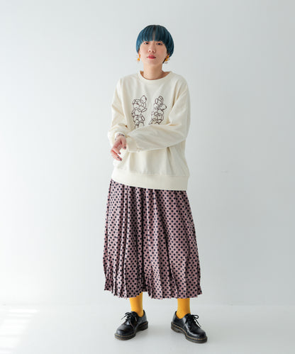 logo bearトレーナー　ladies [243-0708-2]