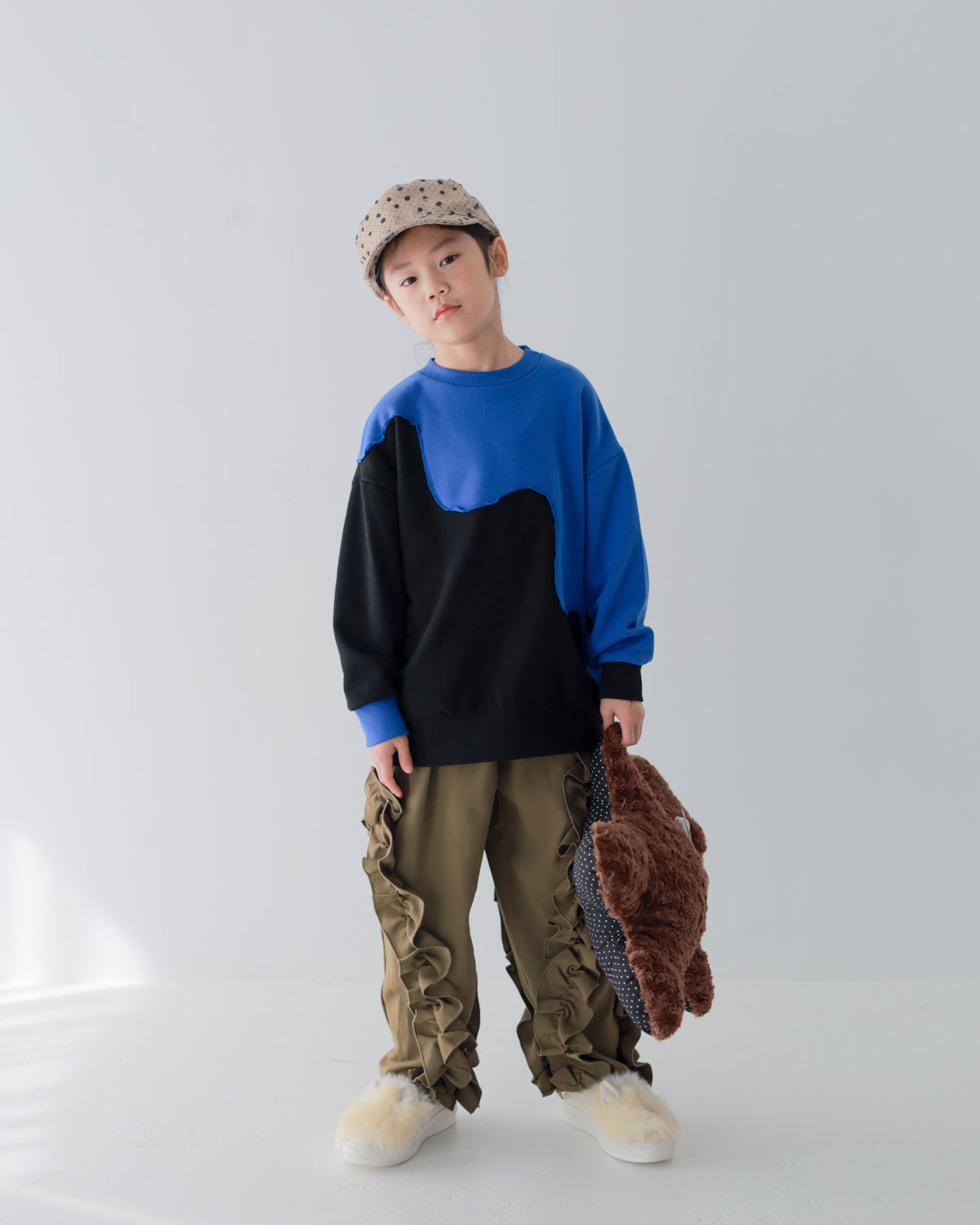 アシメフリルパンツ     [352-0907-1]