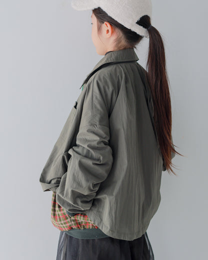 チェックストームフラップジャケット     [352-0501-1]