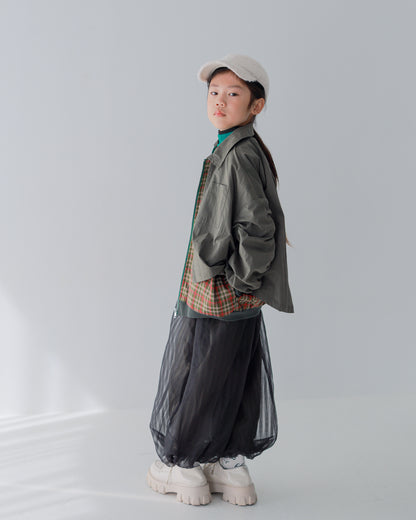 チェックストームフラップジャケット     [352-0501-1]