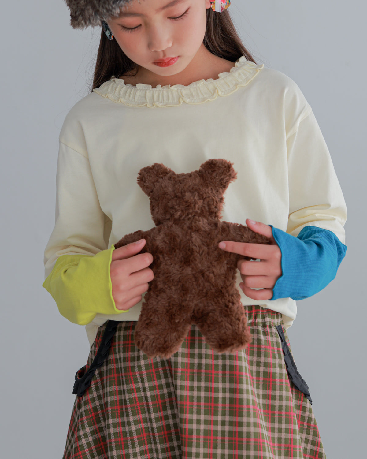 カラフルスリーブtee     [352-1404-1]