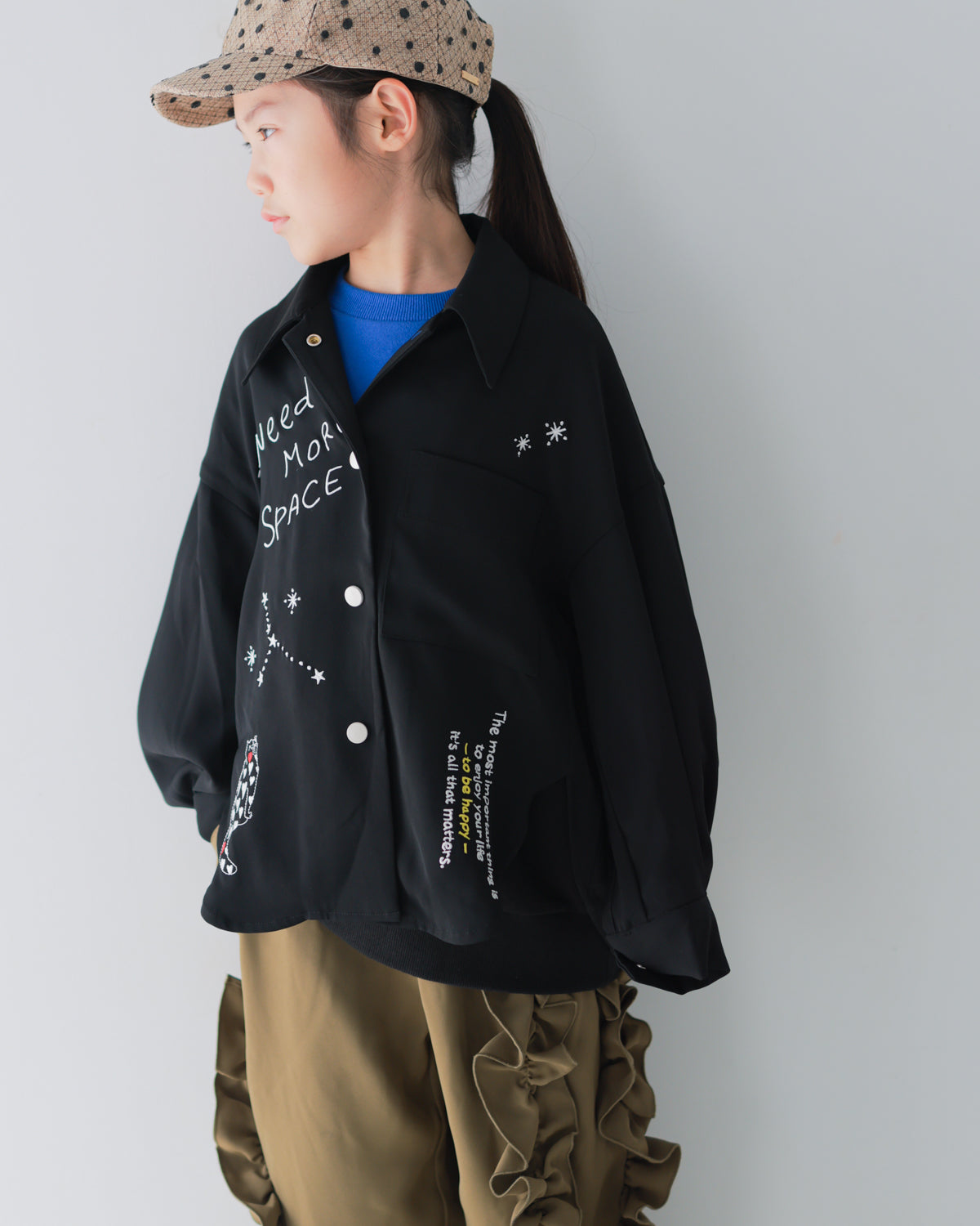 落書きイラストサークルシャツ   [352-0607-1]