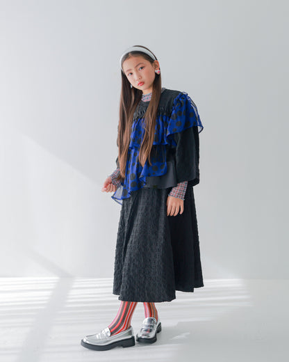 シャワードットレイヤードワンピース   [352-0105-1]