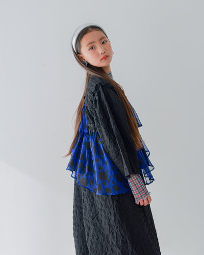 シャワードットレイヤードワンピース   [352-0105-1]