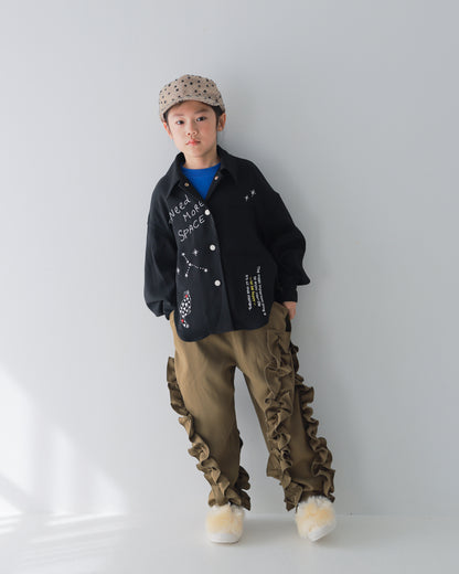 落書きイラストサークルシャツ   [352-0607-1]