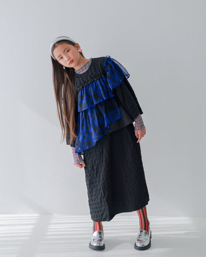 シャワードットレイヤードワンピース   [352-0105-1]