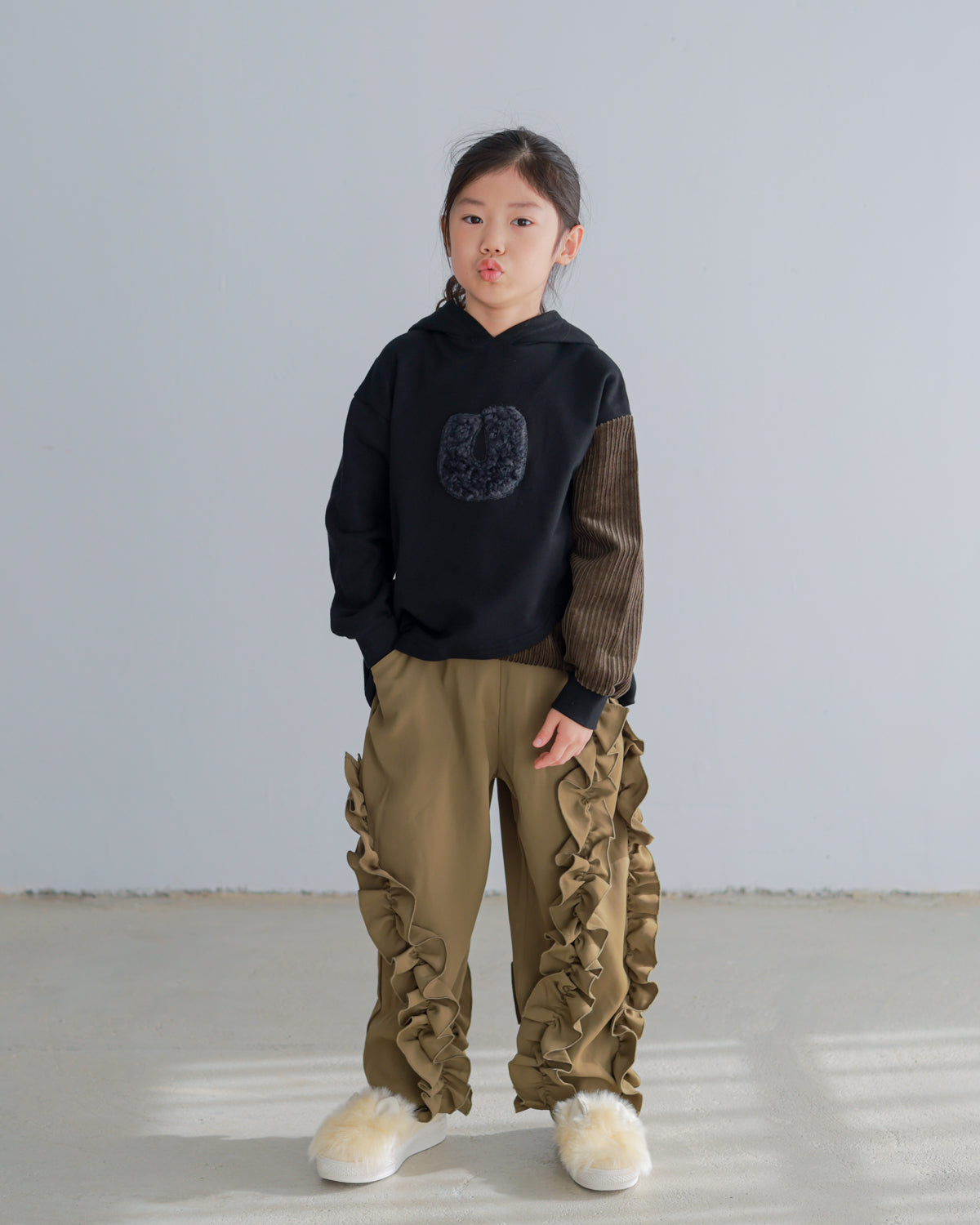 コーデュロイクロスフーディー   [352-0705-1]