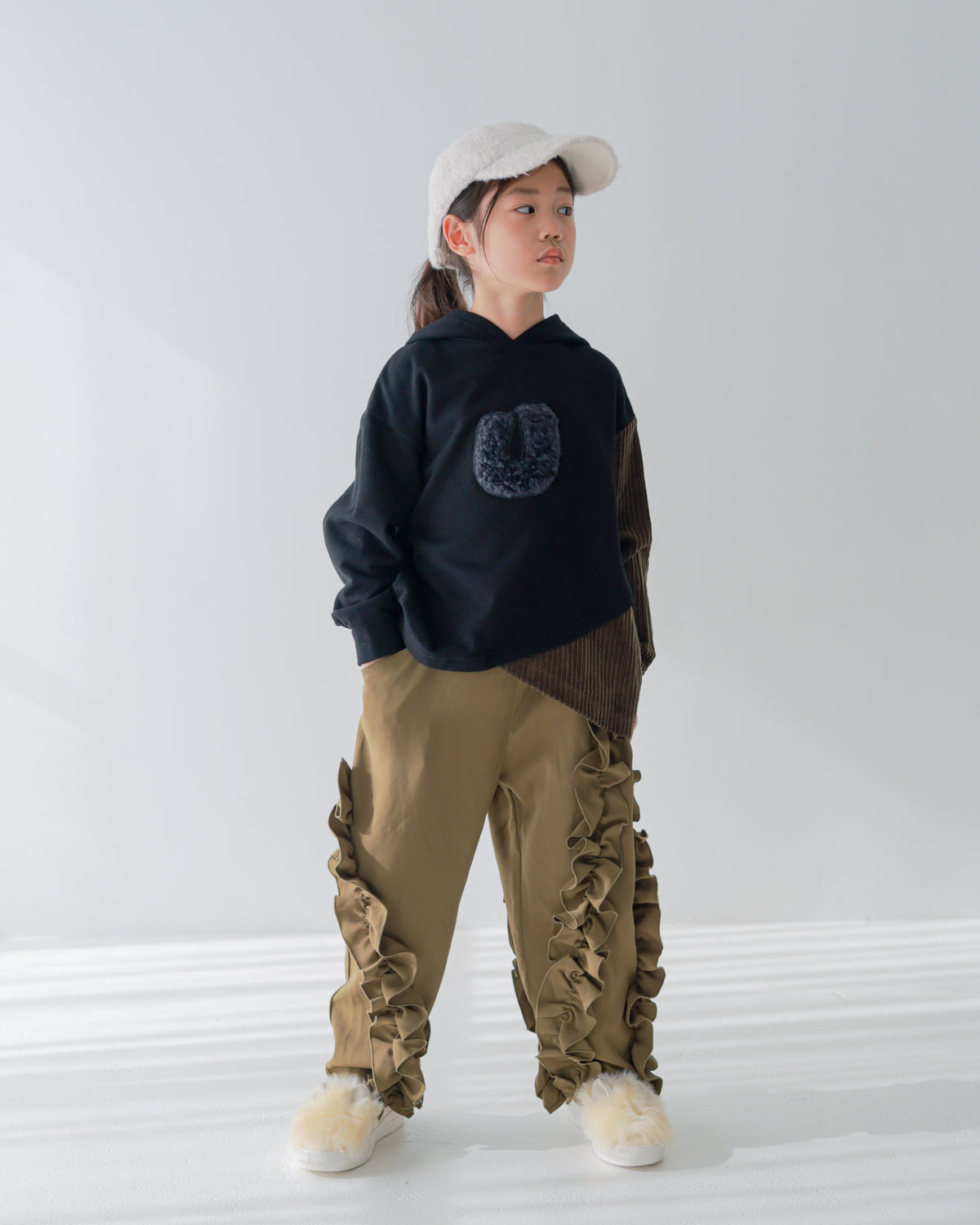 コーデュロイクロスフーディー   [352-0705-1]