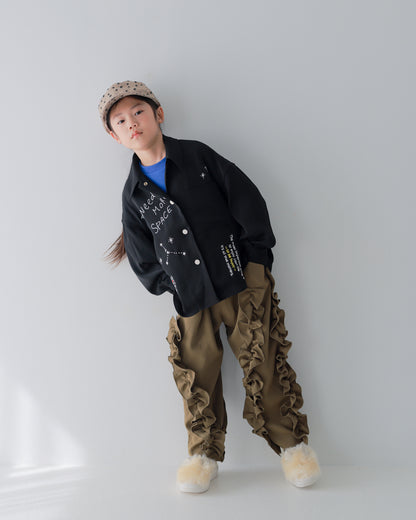 落書きイラストサークルシャツ   [352-0607-1]