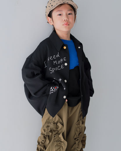 落書きイラストサークルシャツ   [352-0607-1]