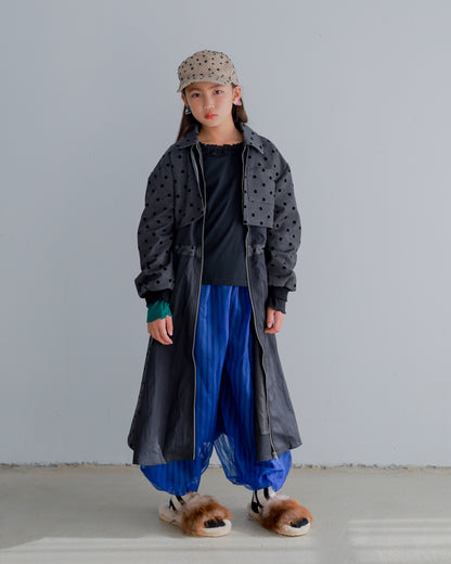 シアーストライプバルーンパンツ     [352-0906-1]