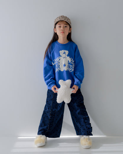 ぷっくりwriter bearトレーナー    [352-0707-1]