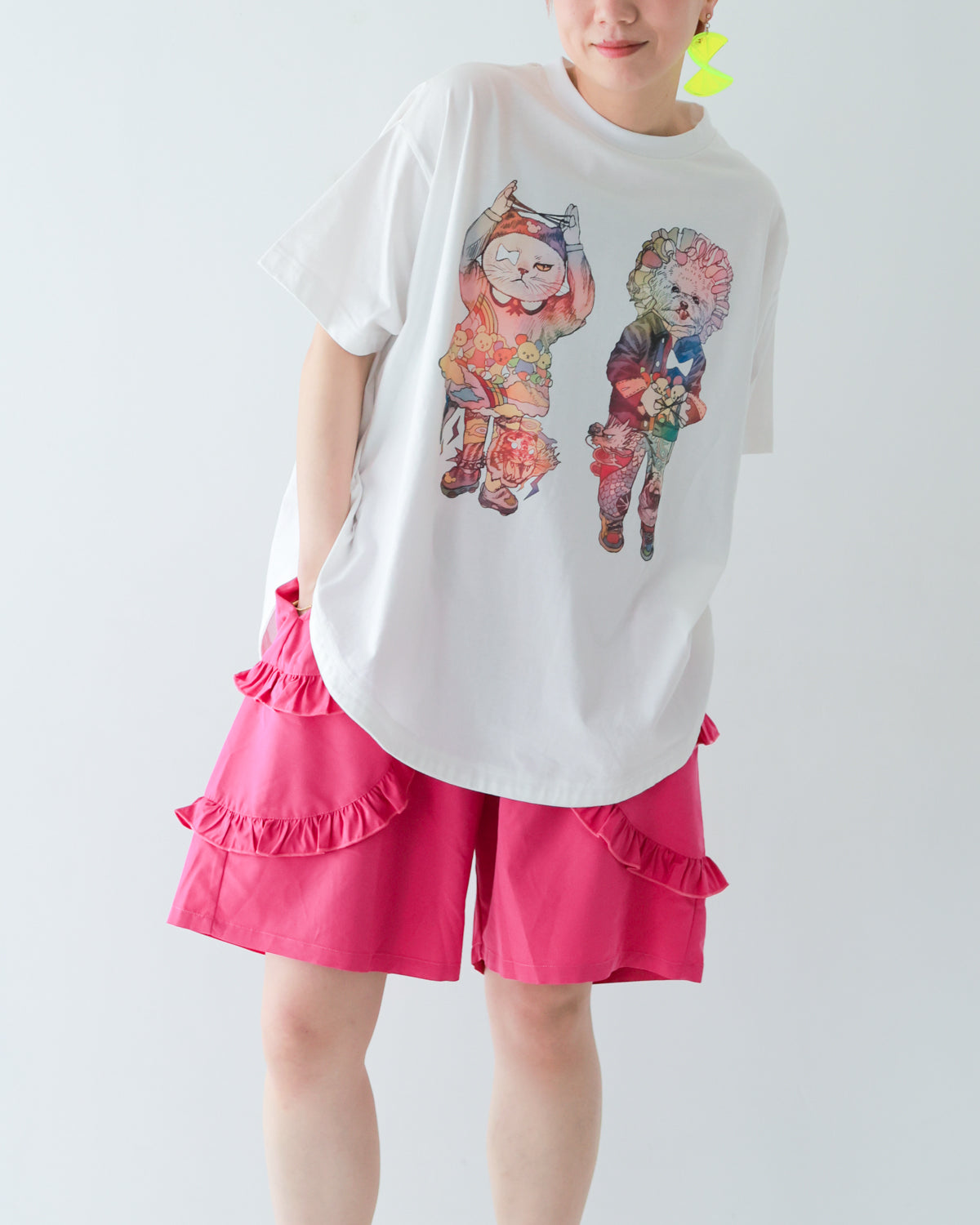 夢あそびイラストまんまるＴシャツ [062-1401-2]