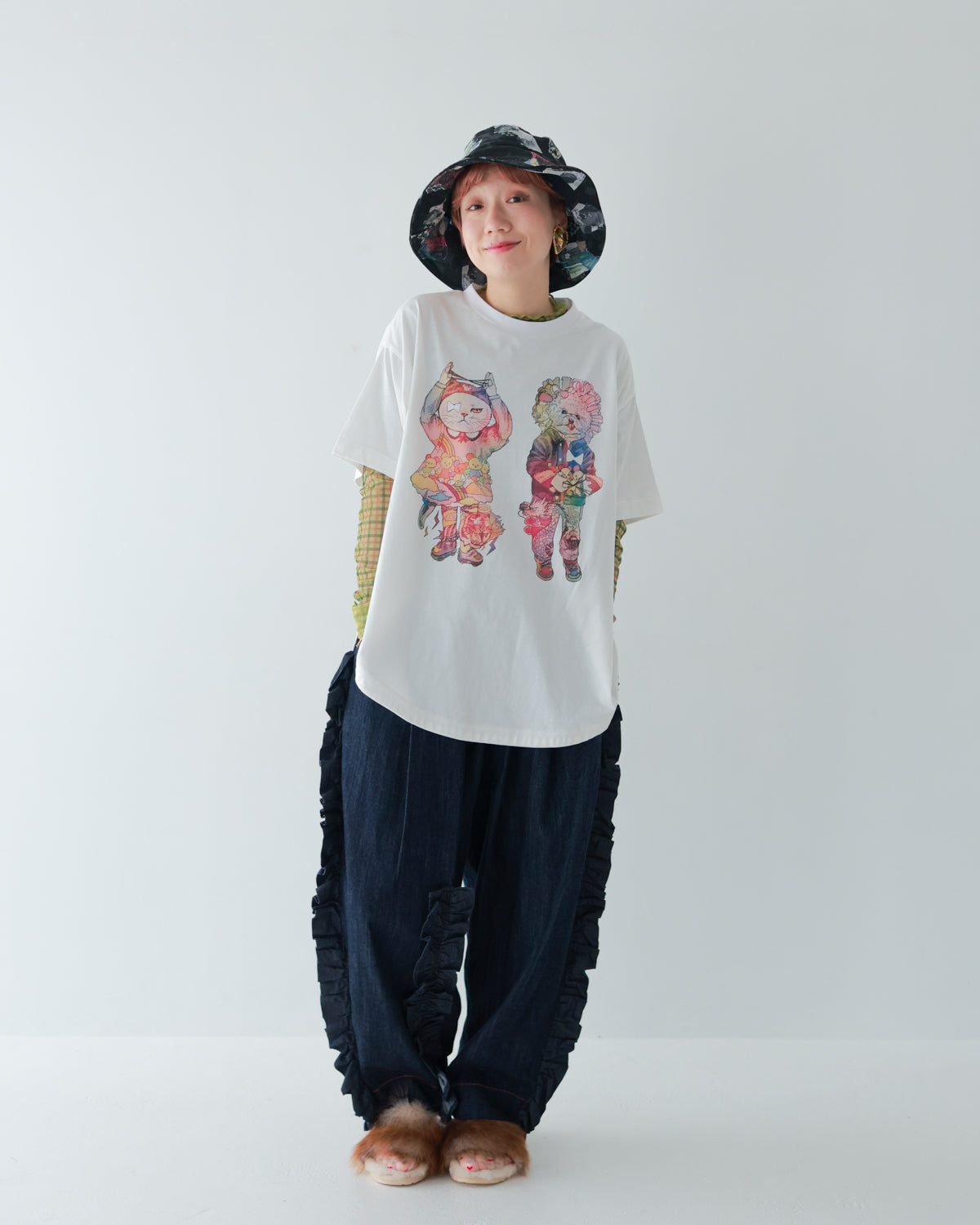 夢あそびイラストまんまるＴシャツ [062-1401-2]