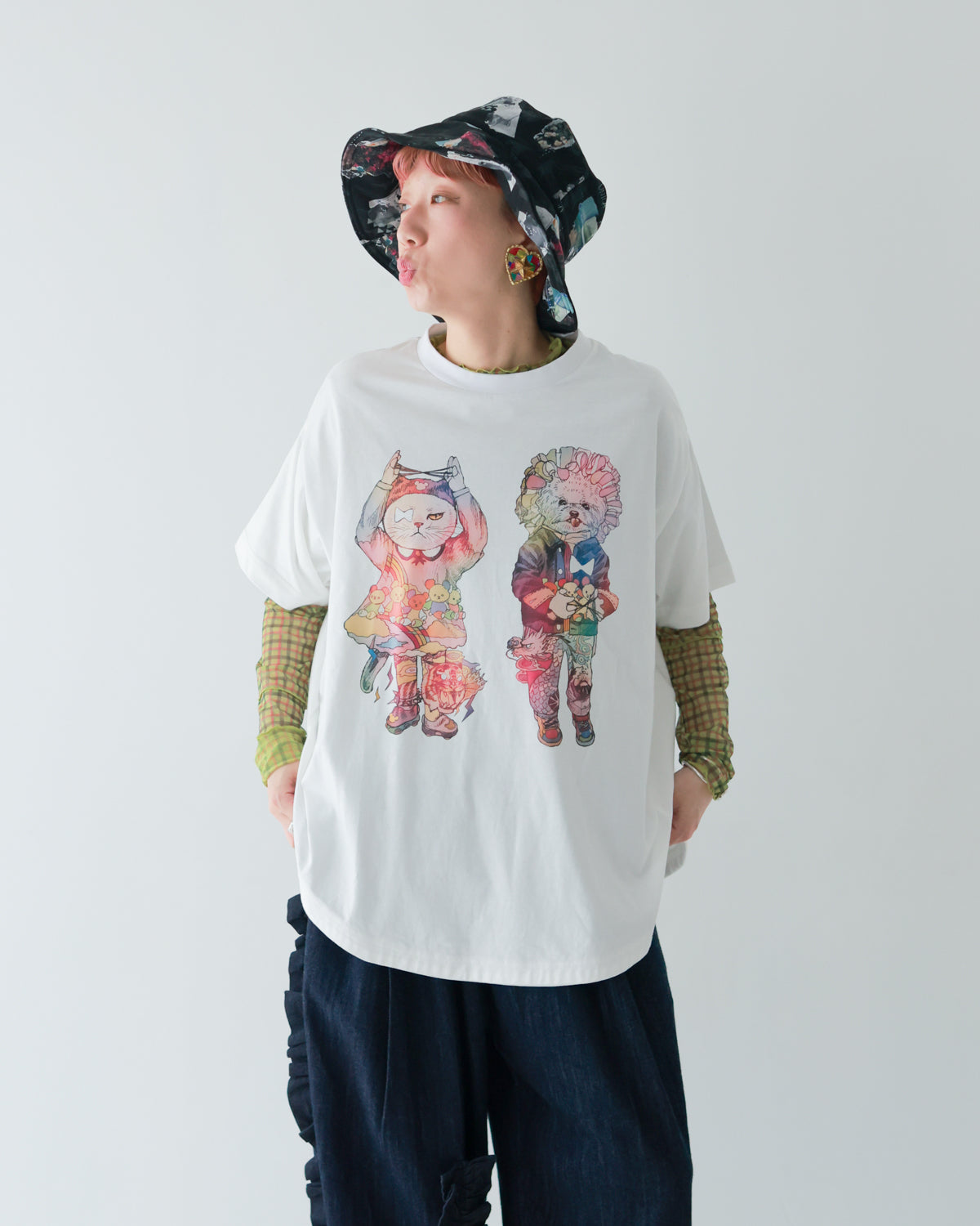 夢あそびイラストまんまるＴシャツ [062-1401-2]