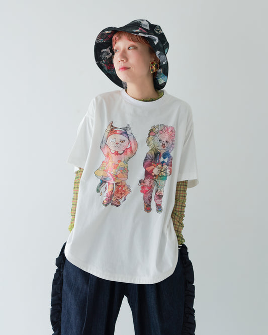 夢あそびイラストまんまるＴシャツ ［062-1401-2］